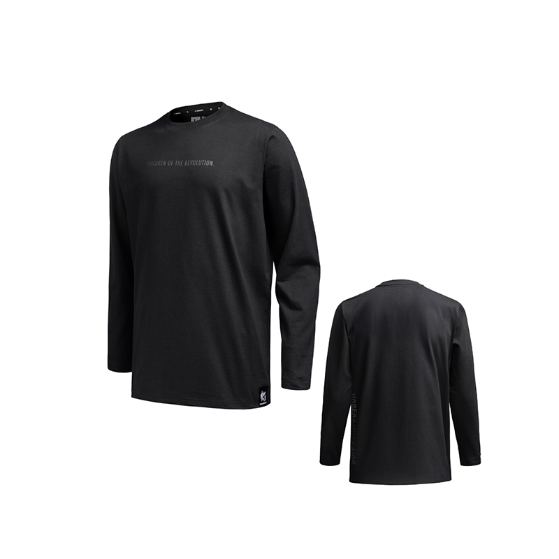 VOREAS Cotton Logo Long Sleeve