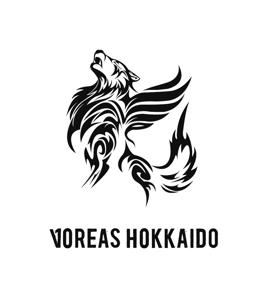 VOREAS HOKKAIDO 10周年 狼シンボルロゴ
